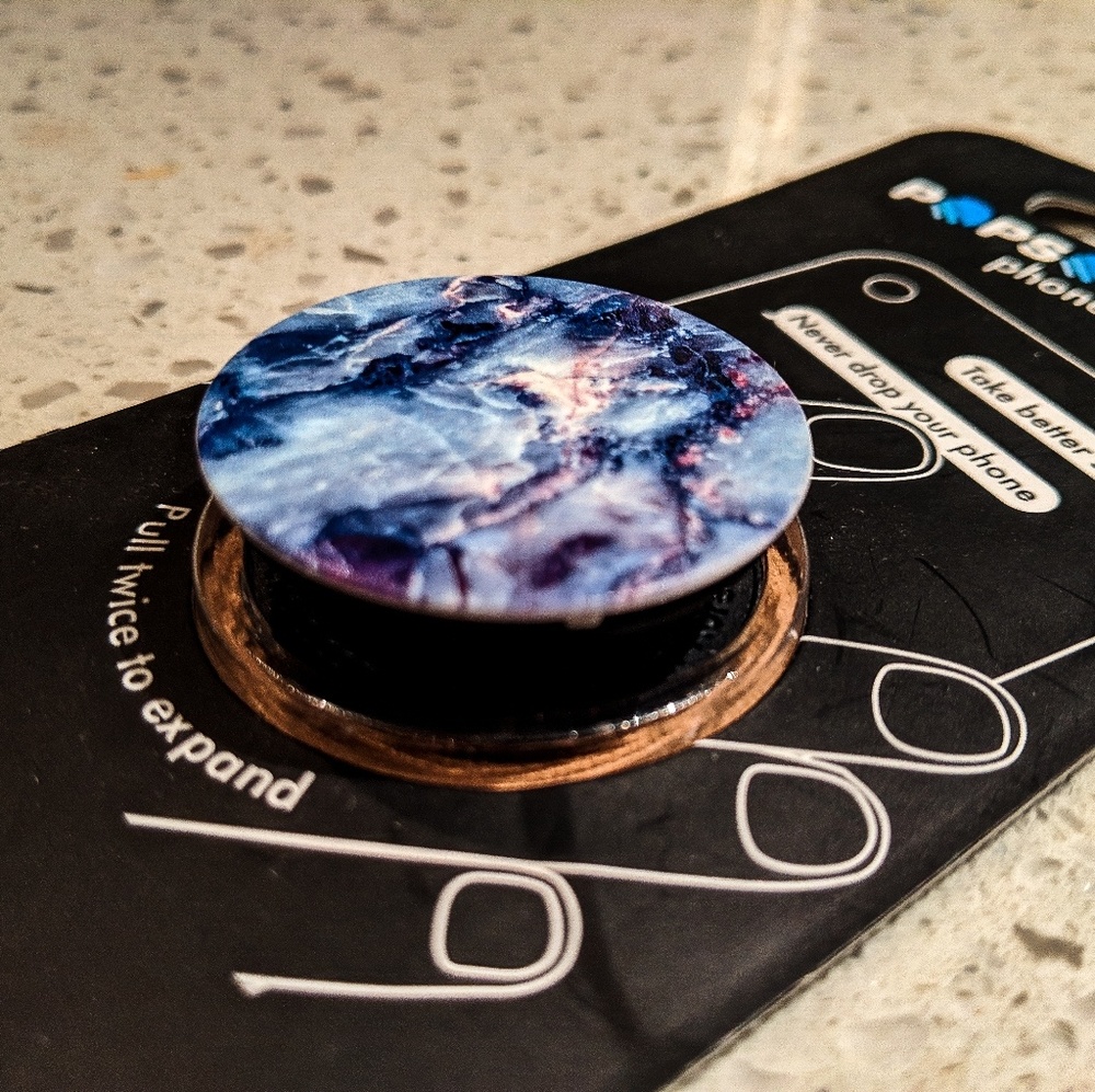 Phone grip and stand